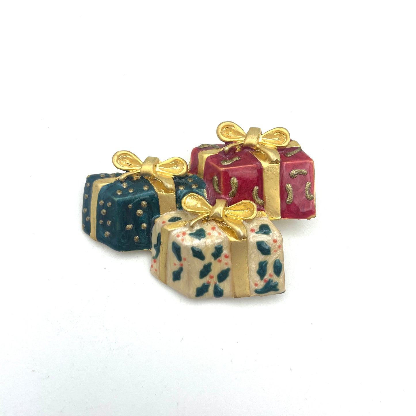 Three Gifts Christmas Pin