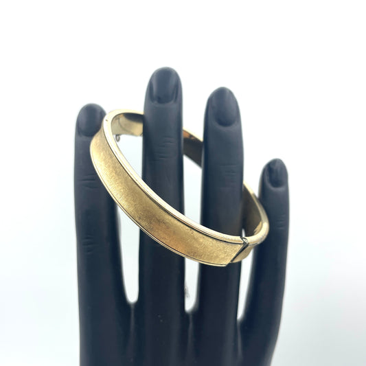 Vintage Gold Filled Bangle Bracelet