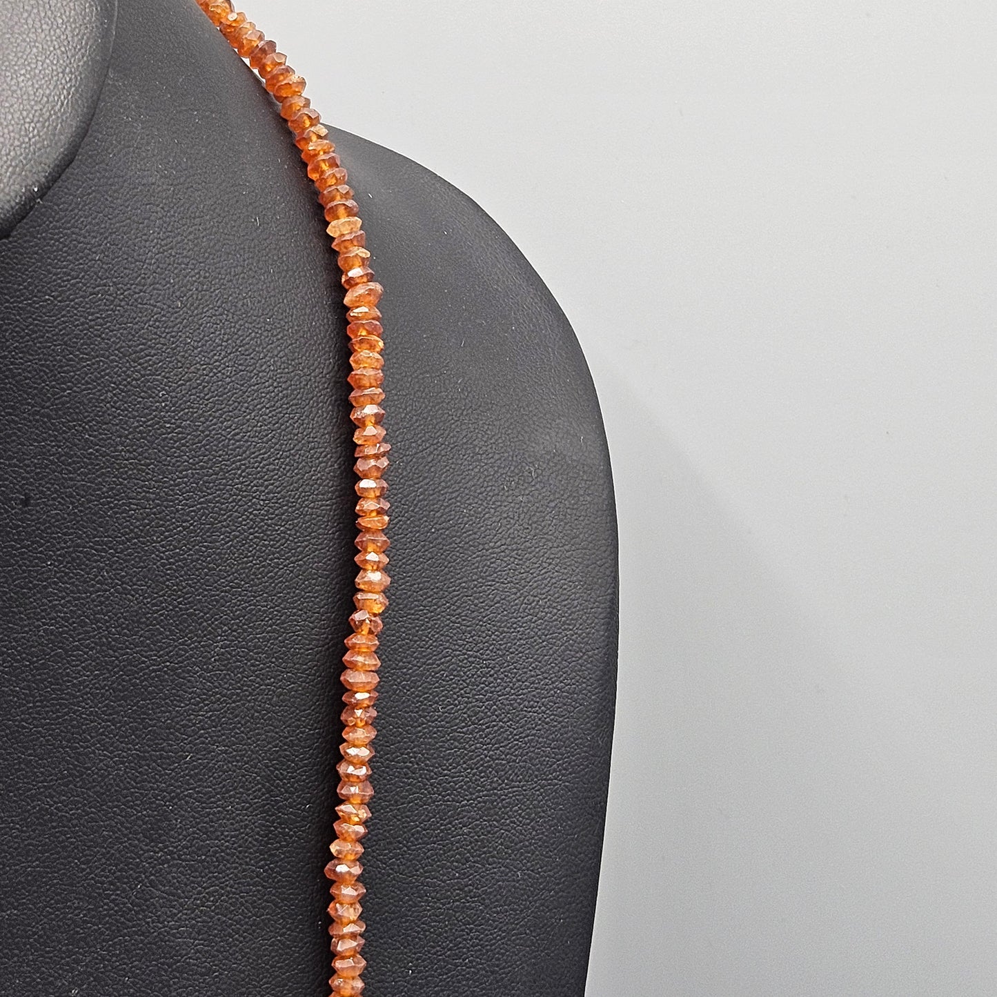 Brown Beaded Necklace with Toggle Clasp