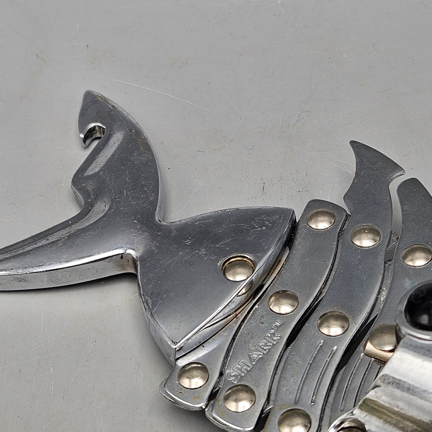 Silver Shark Wine Bottle Opener