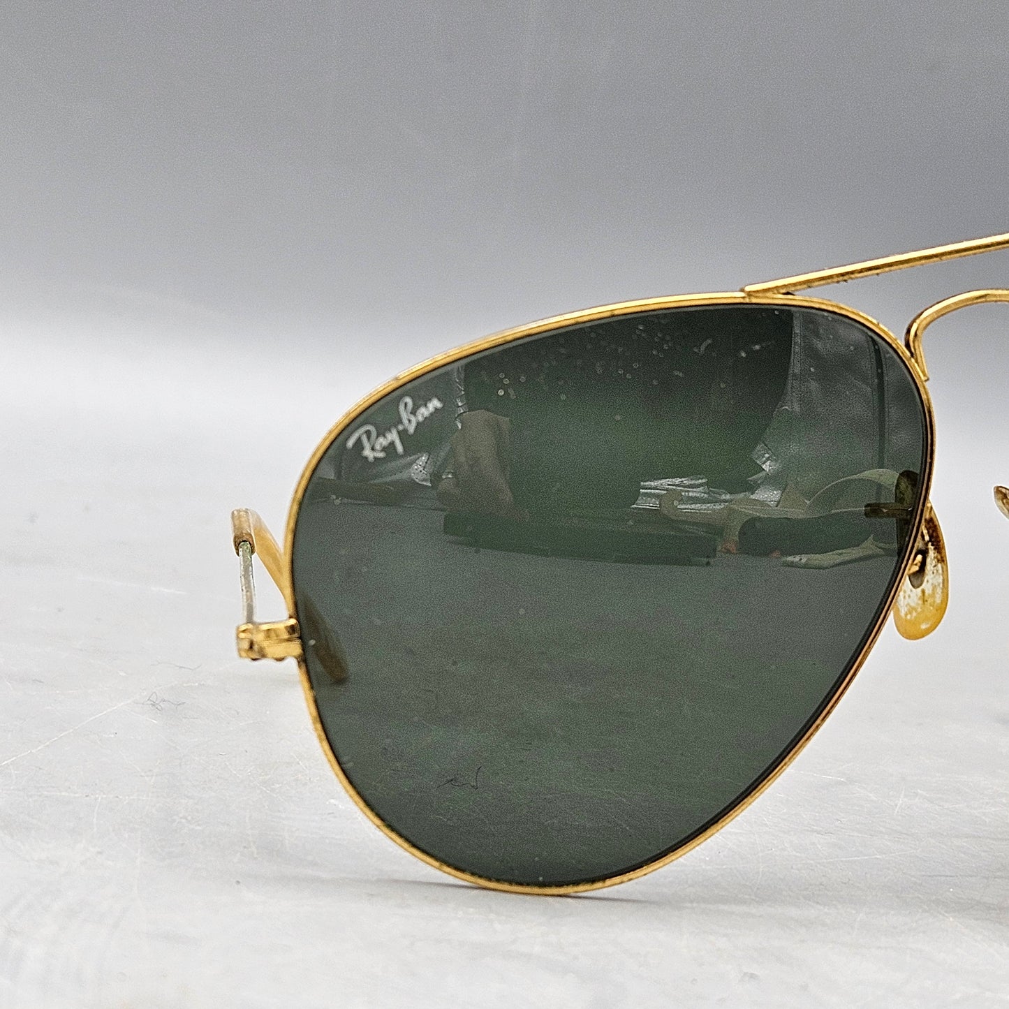 Vintage Ray Ban Aviator Glasses with Case