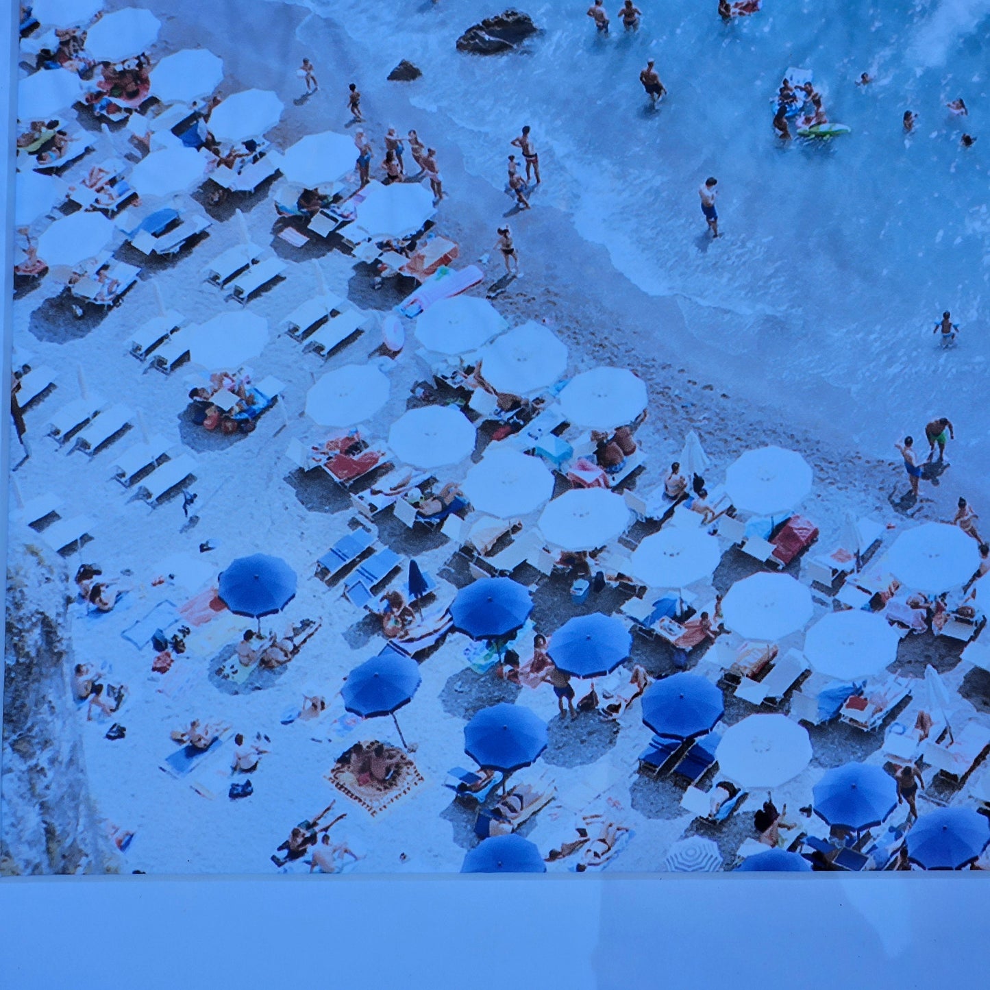 Large Photo of Beach in Frame - Gray Malin Style