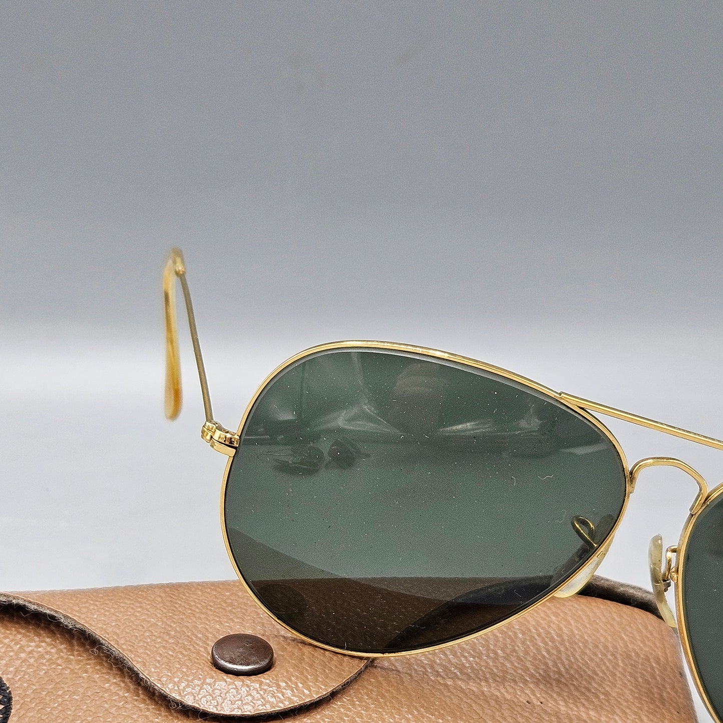 Vintage Ray Bans Aviator Sunglasses with Case