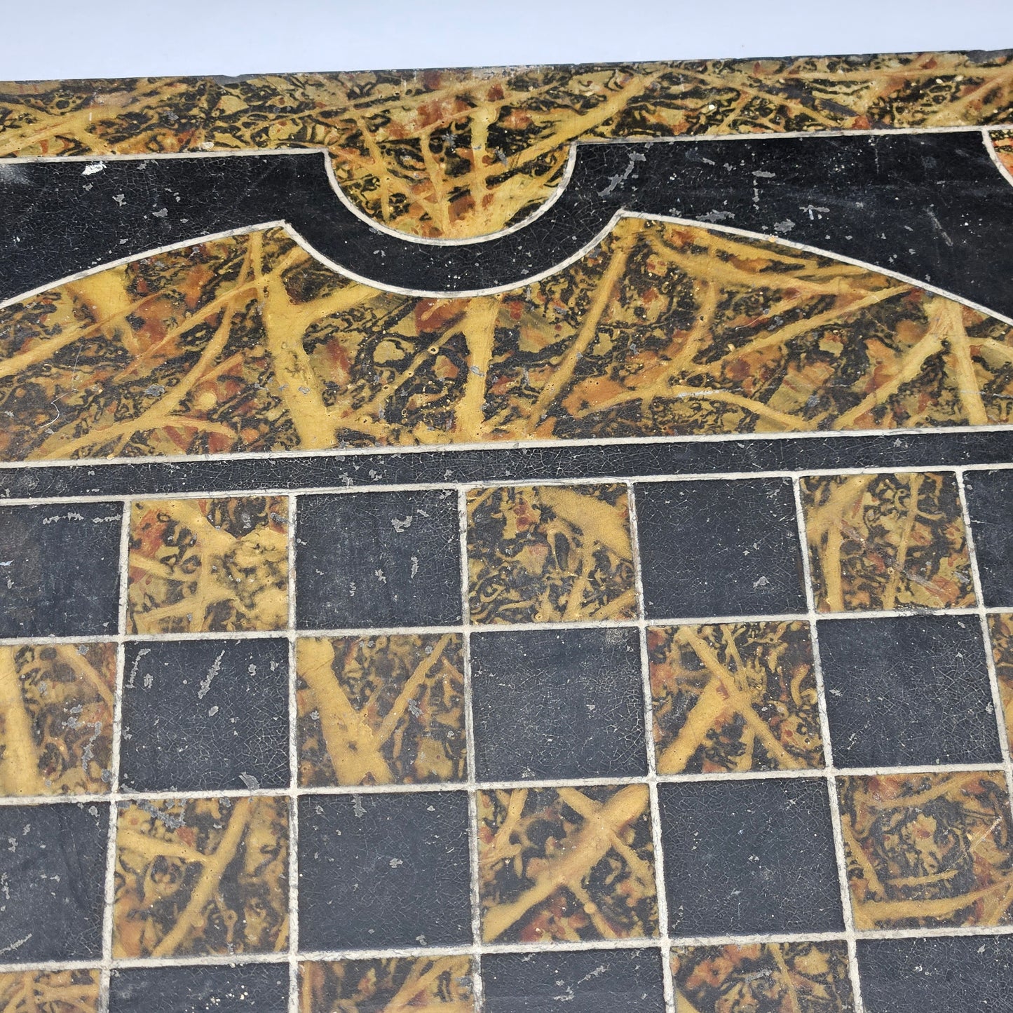 Antique Slate Chess Board