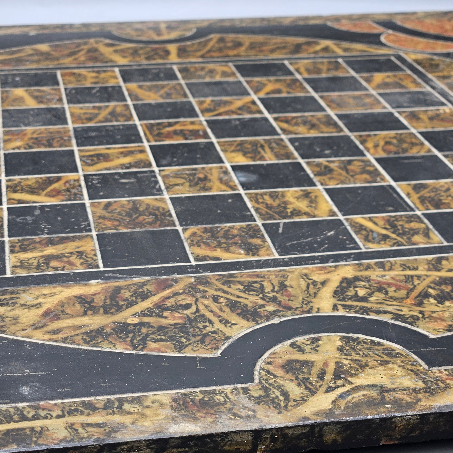 Antique Slate Chess Board