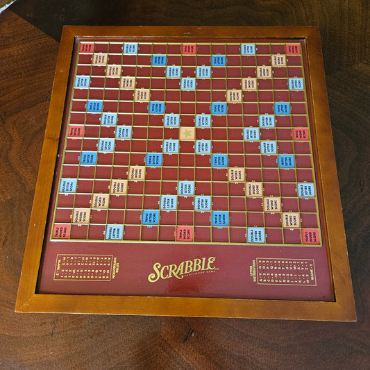 Franklin Mint Scrabble Board