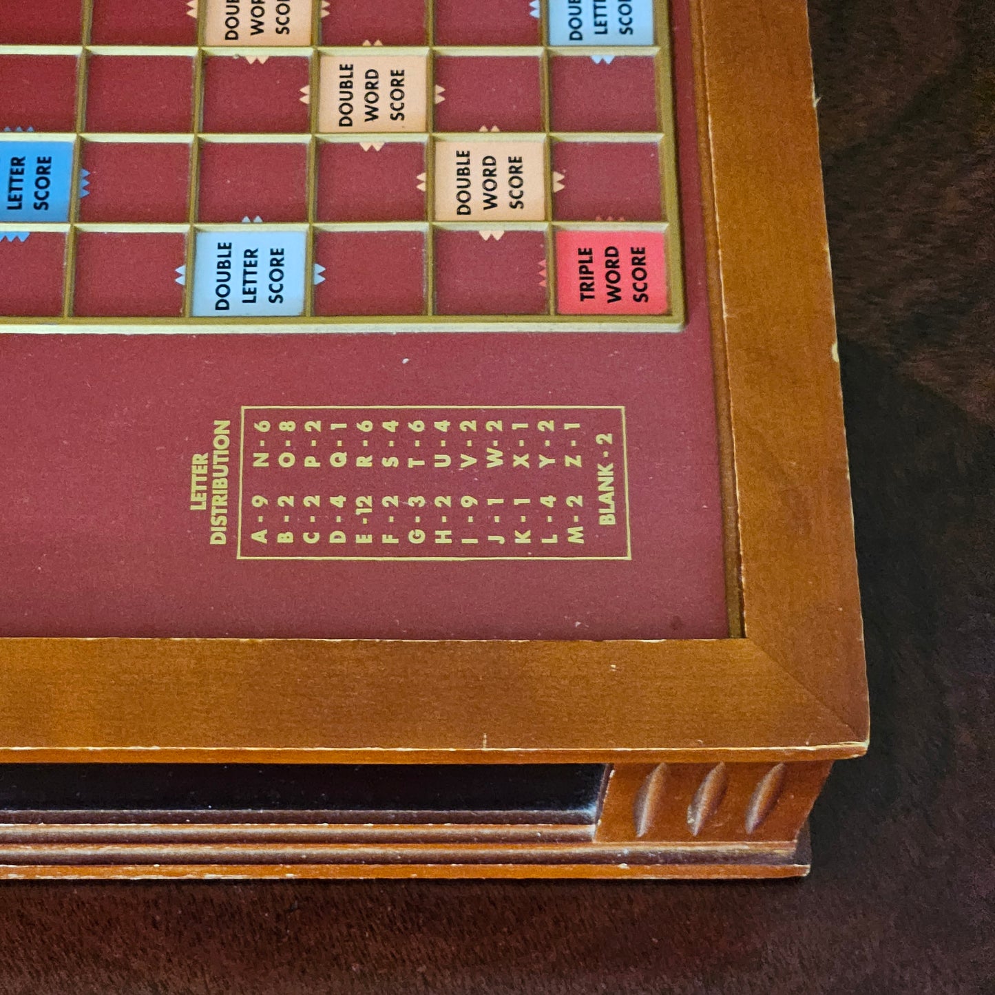 Franklin Mint Scrabble Board