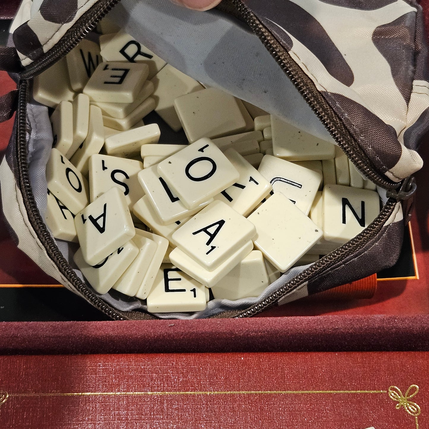 Franklin Mint Scrabble Board