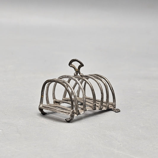 Miniature Metal Doll House Toast Rack