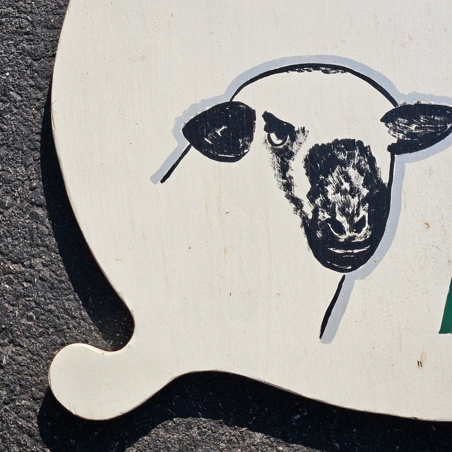 Hand Painted Sign "Alry's Sheep" Alyson L. Poole