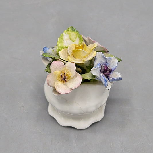 Coalport Bone China Flowers in Vase