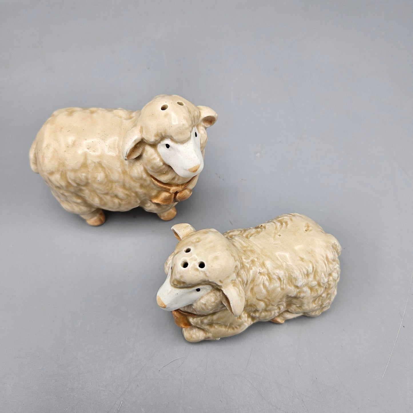 Four Piece Otagiri Ceramic Sheep Table Set