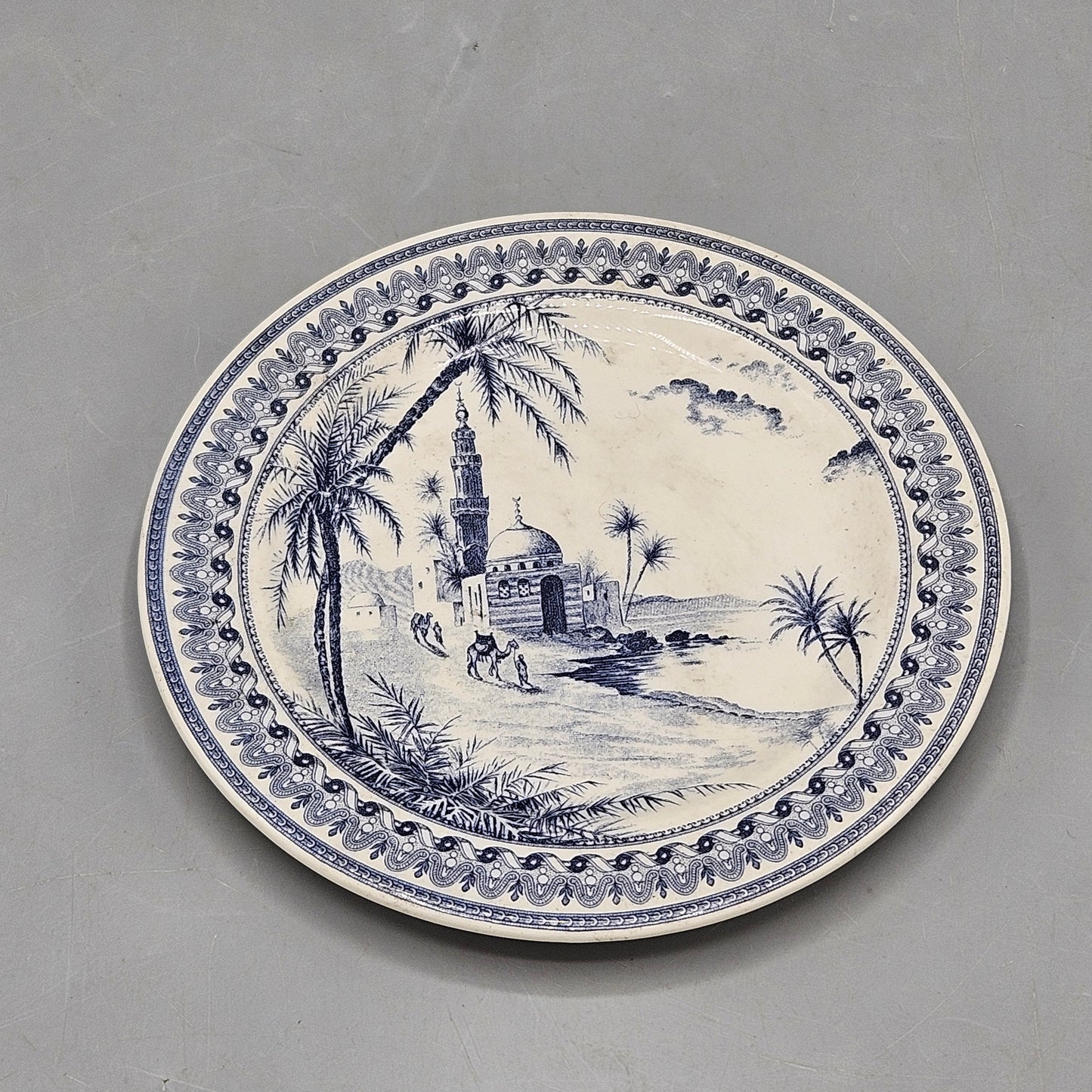 Gien French Faience Les Depareillees Dessert Plate