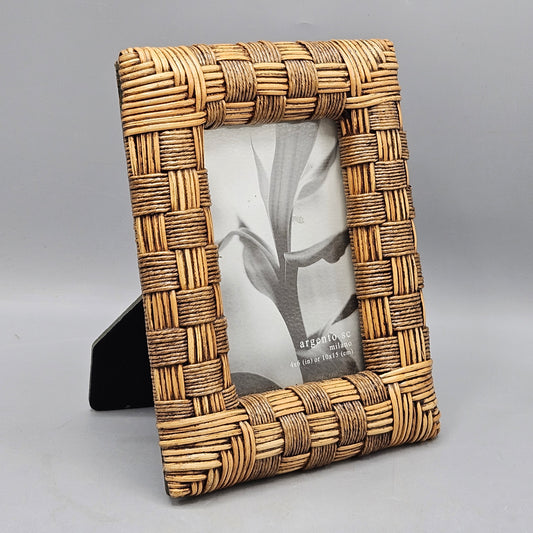 Woven Rattan Picture Frame