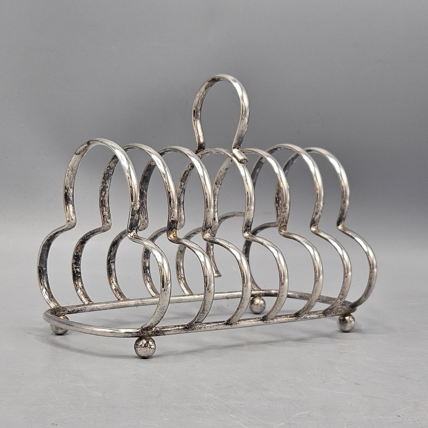 Antique Silverplate Toast Rack