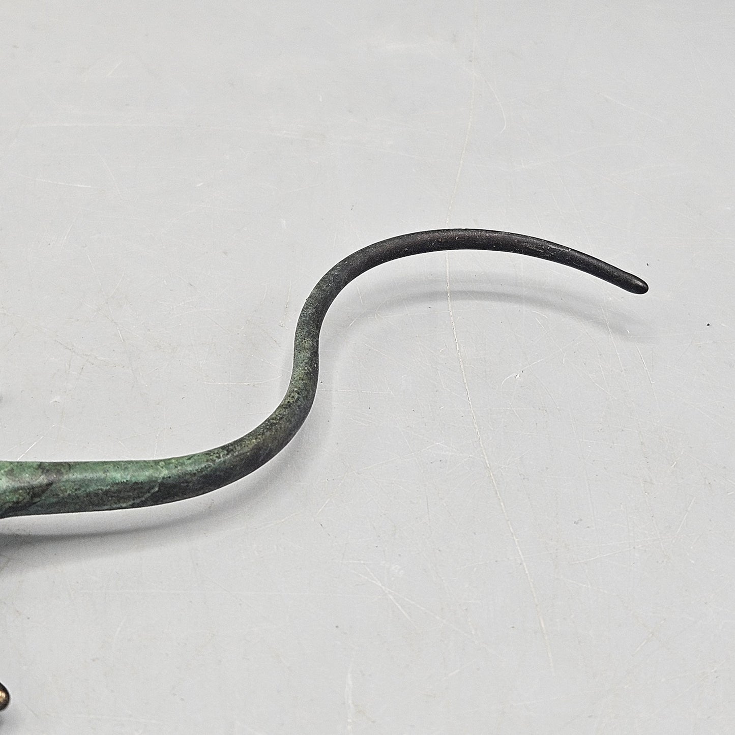 Michael Storey Patinated Bronze Lizard