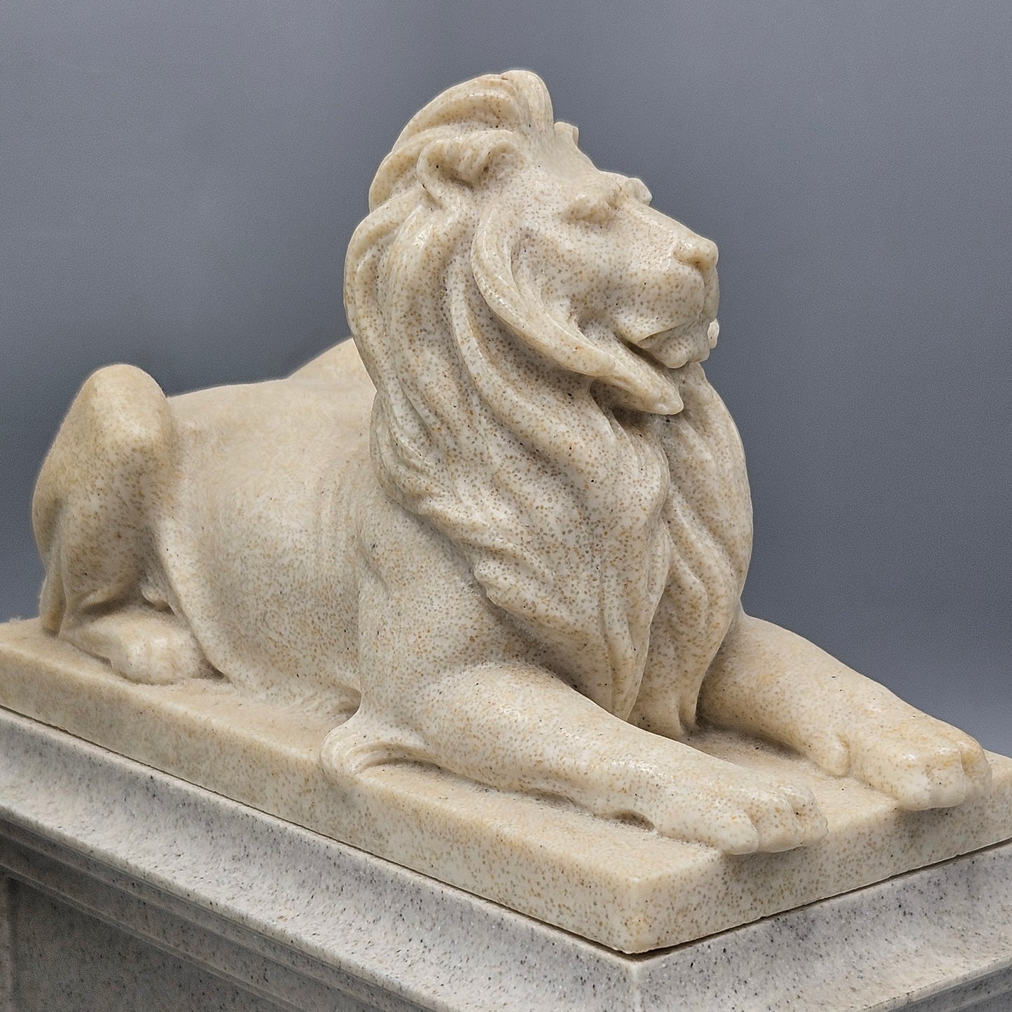 Pair Patience & Fortitude New York Public Library Lions Bookends