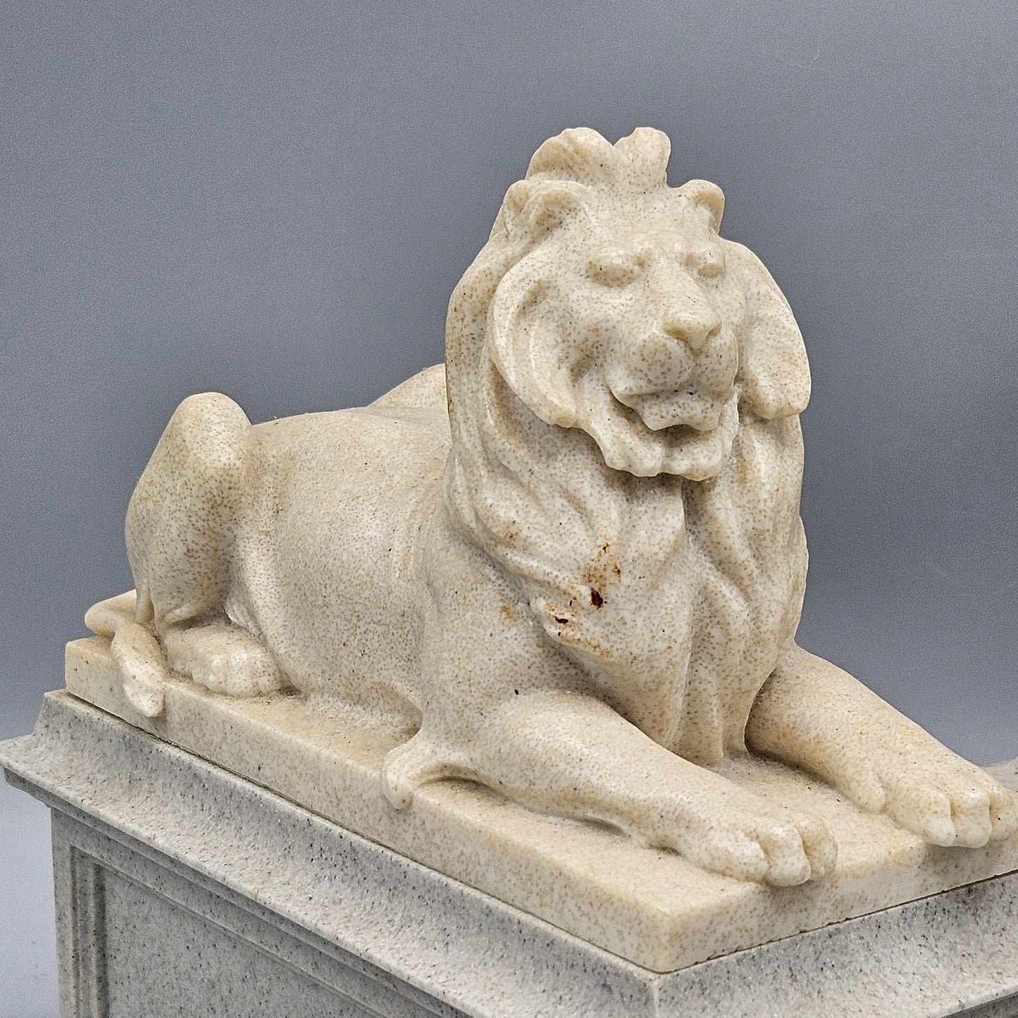 Pair Patience & Fortitude New York Public Library Lions Bookends