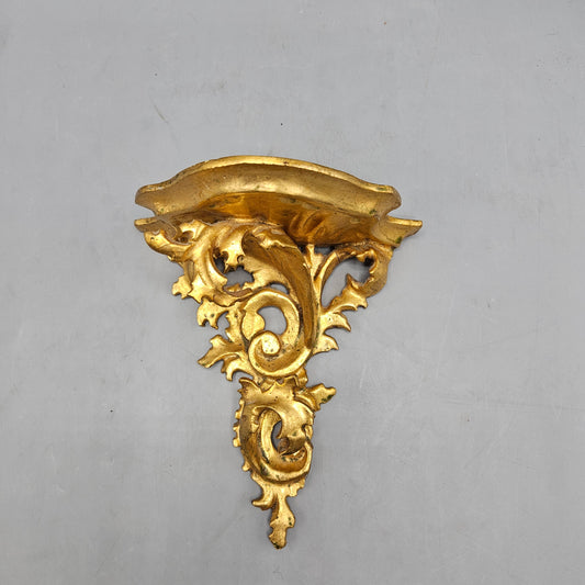 Baroque Style Gilded Wall Bracket