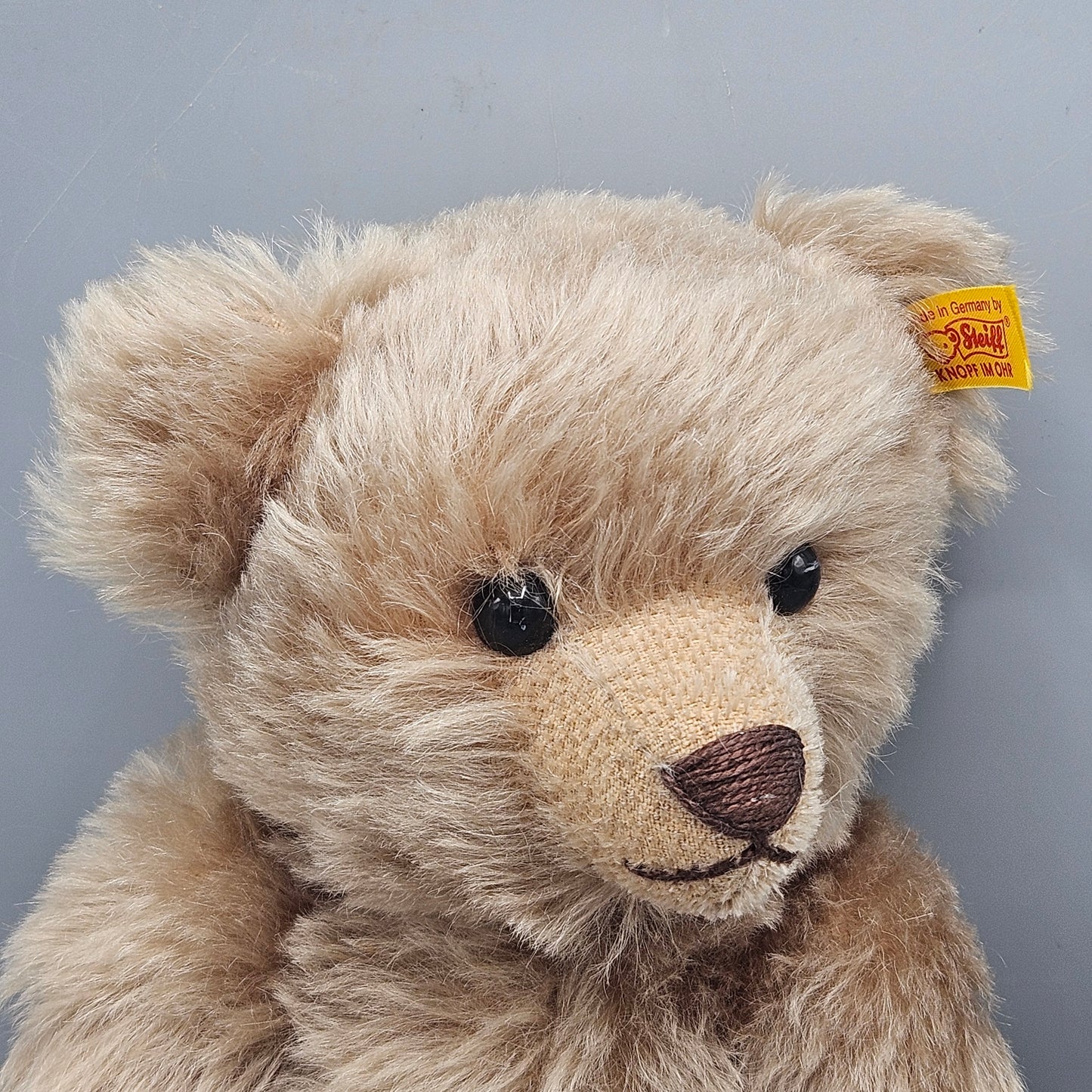 12" Steiff Jointed Mohair Teddy Bear 005138