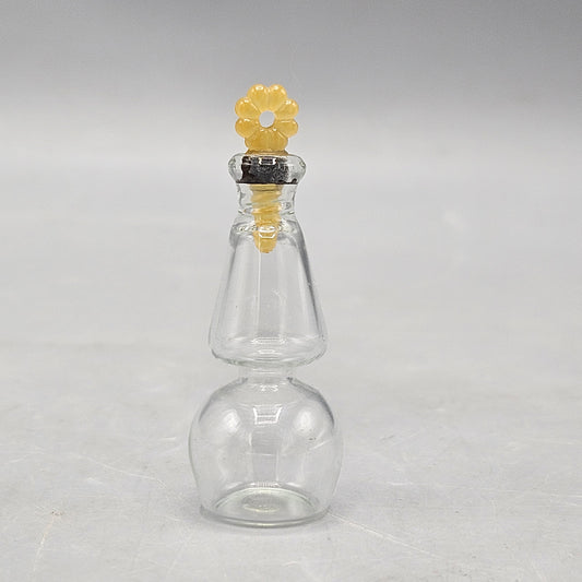 Miniature Blown Glass Perfume Bottle