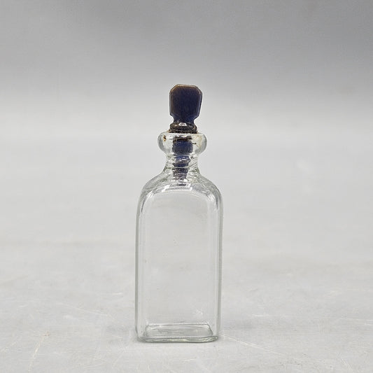 Miniature Blown Glass Perfume Bottle