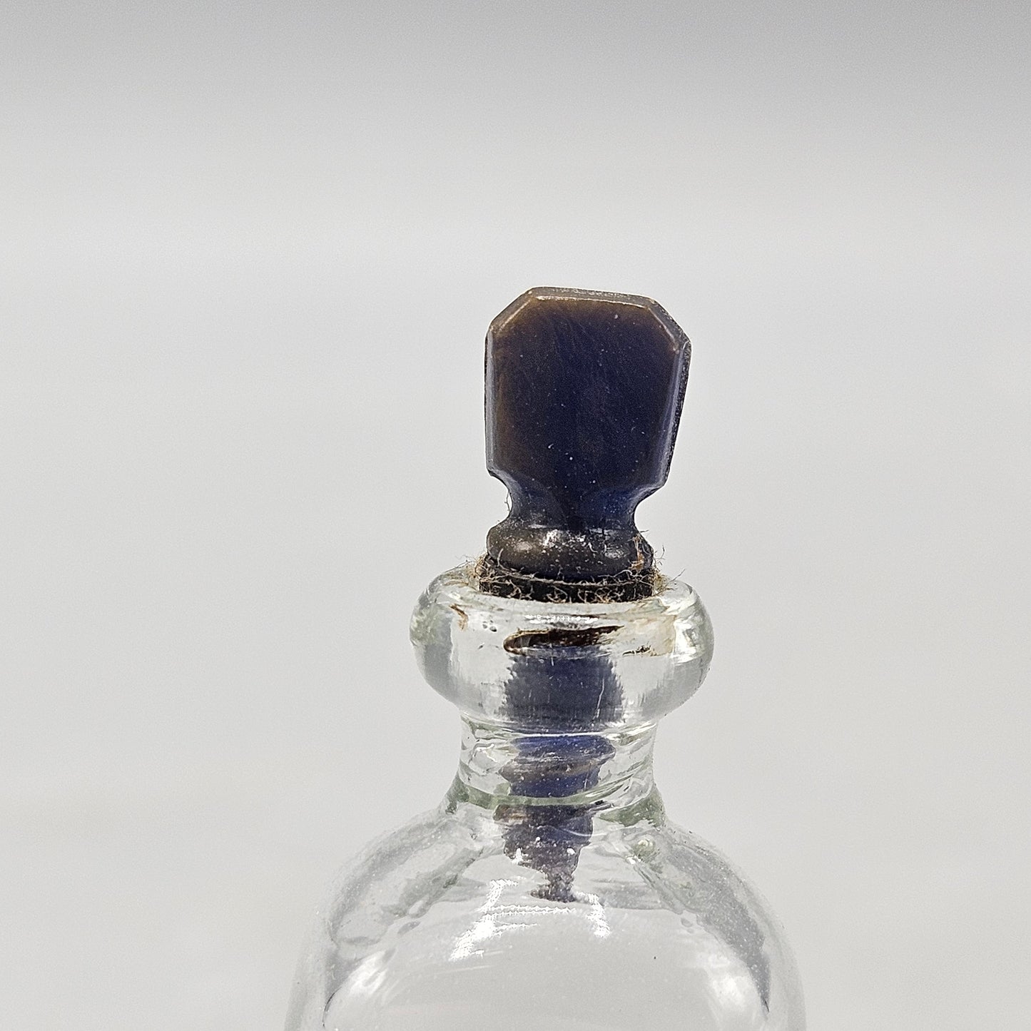 Miniature Blown Glass Perfume Bottle