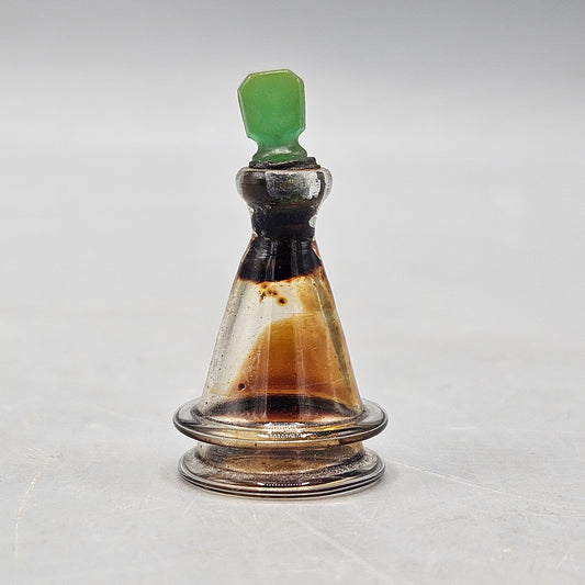 Miniature Blown Glass Perfume Bottle