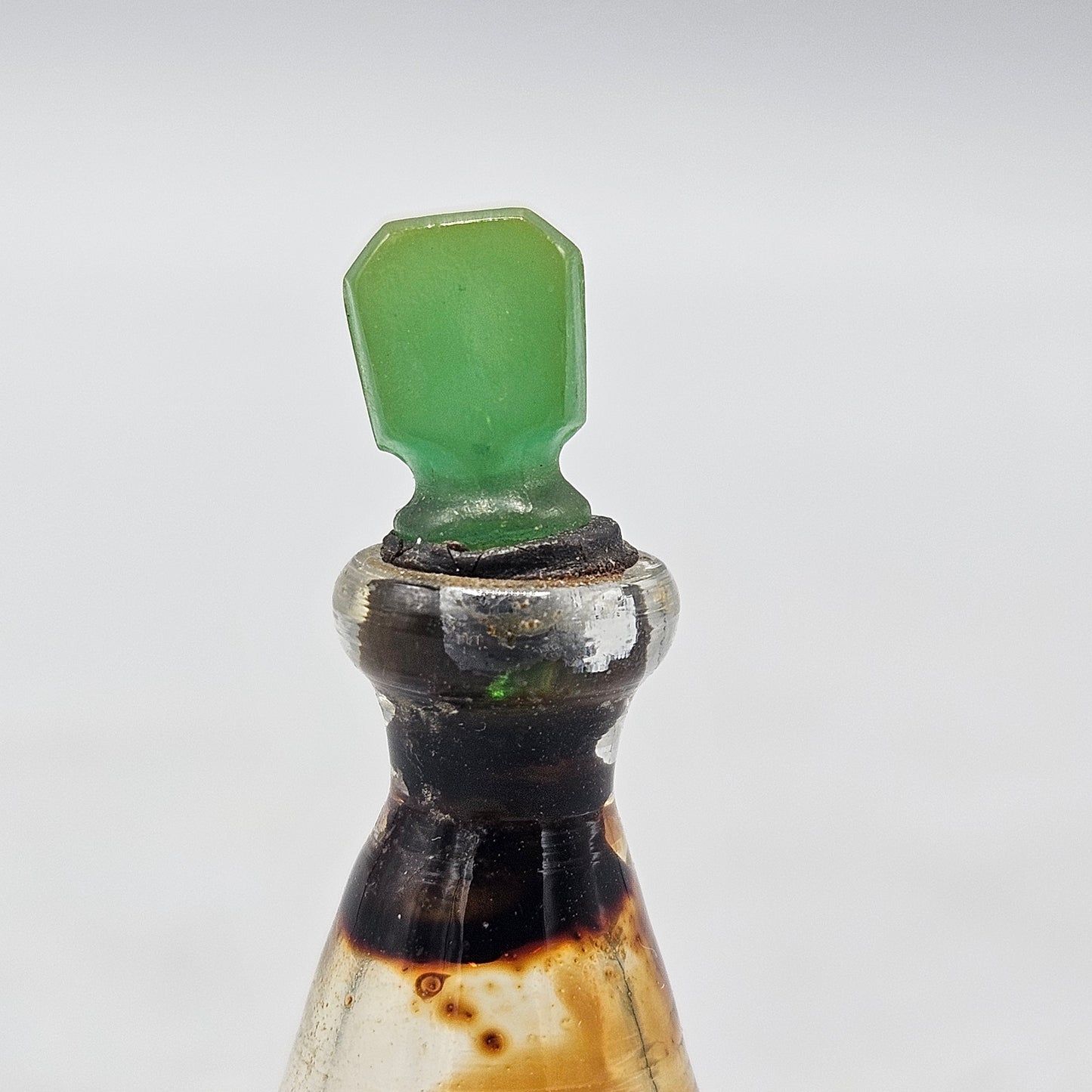 Miniature Blown Glass Perfume Bottle