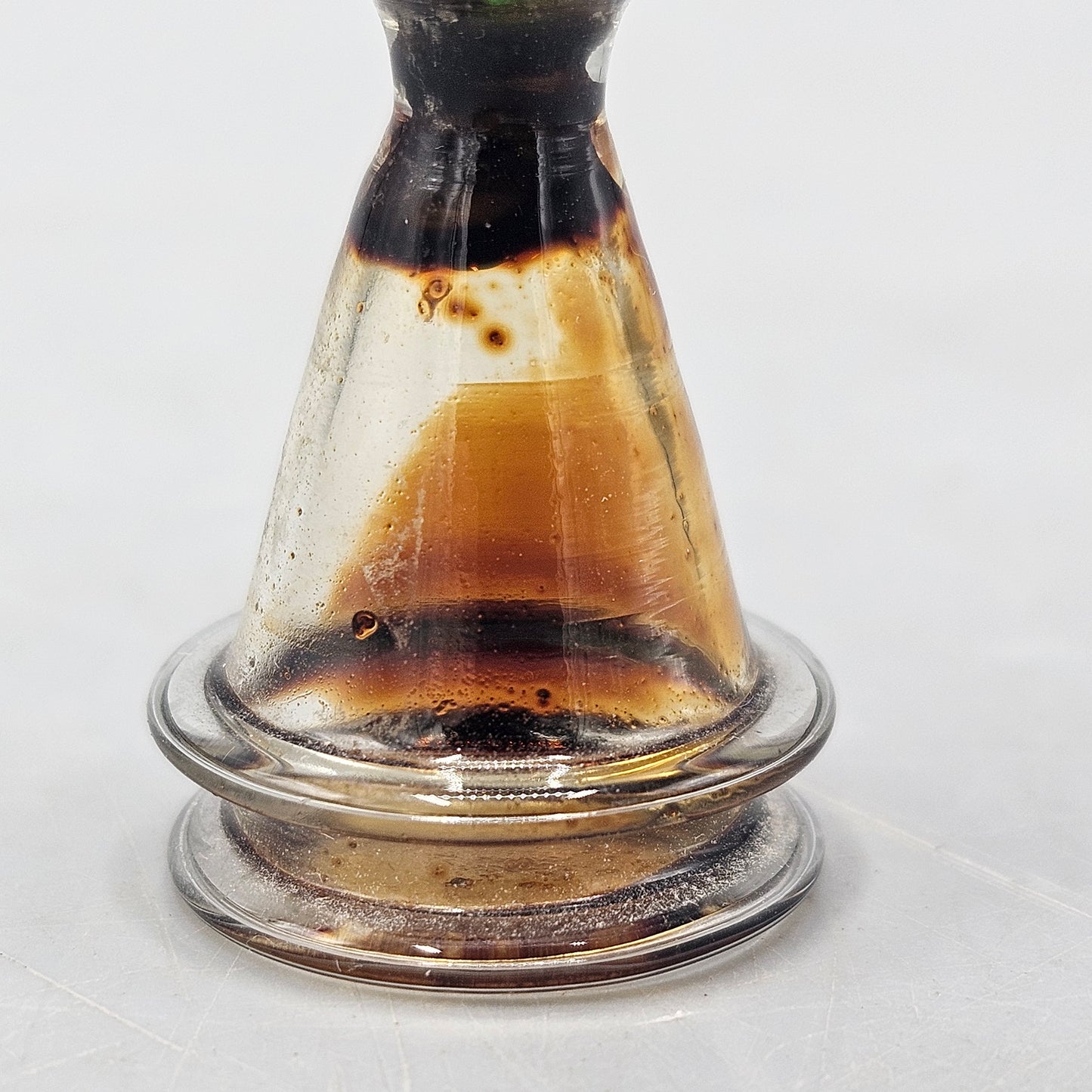 Miniature Blown Glass Perfume Bottle