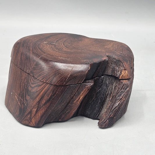 Hand-Carved Ironwood Box