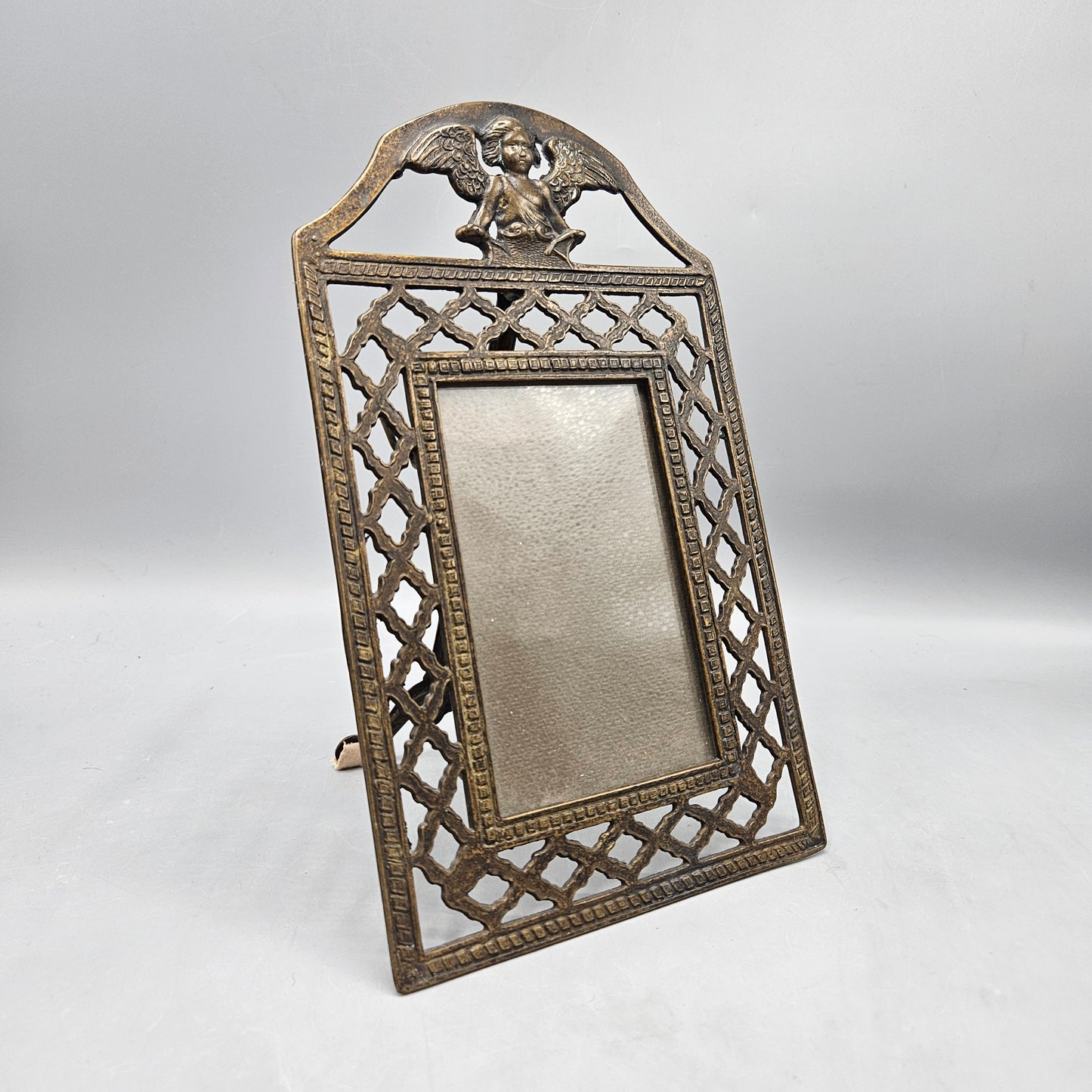 Antique French Bronze Picture Frame