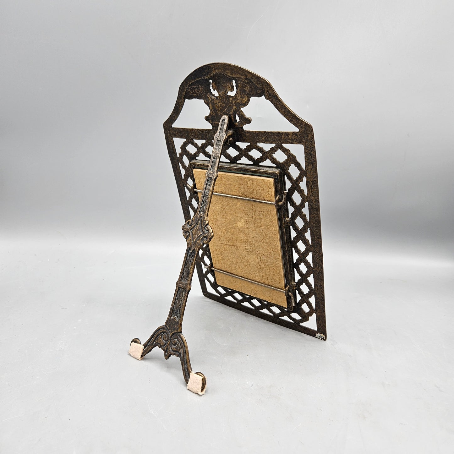 Antique French Bronze Picture Frame