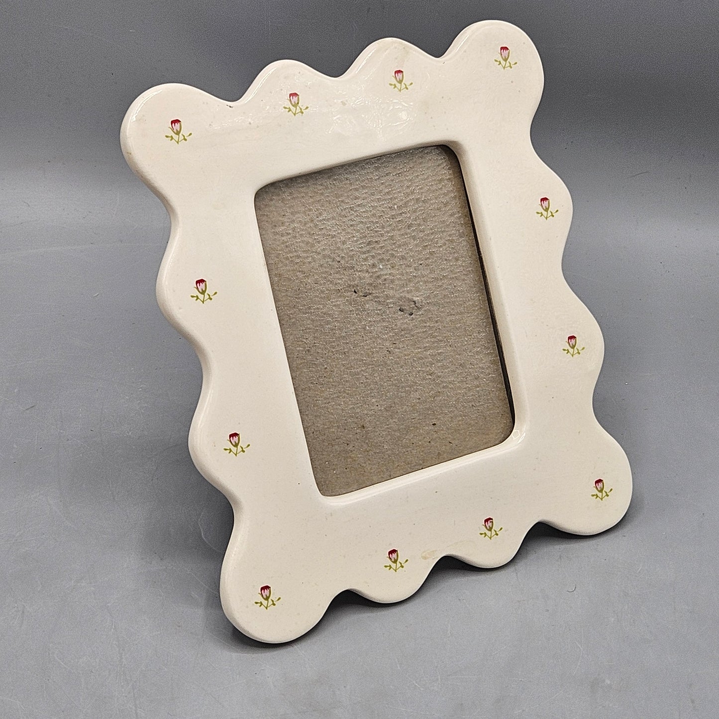 Hand-Painted Porcelain Picture Frame