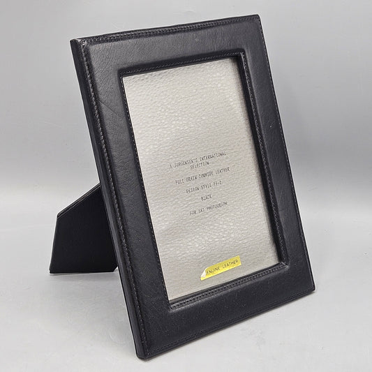 Jurgensen's International Leather Picture Frame