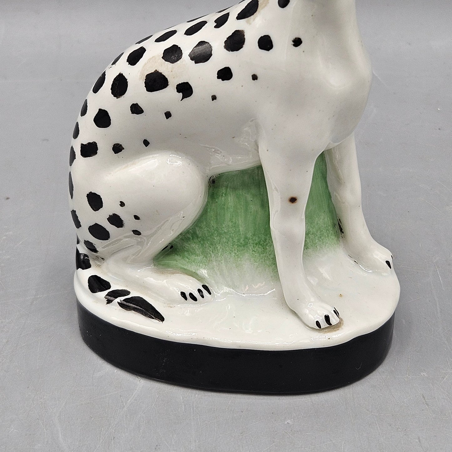 Antique Sitzendorf Porcelain Staffordshire Style Dalmatian Figure