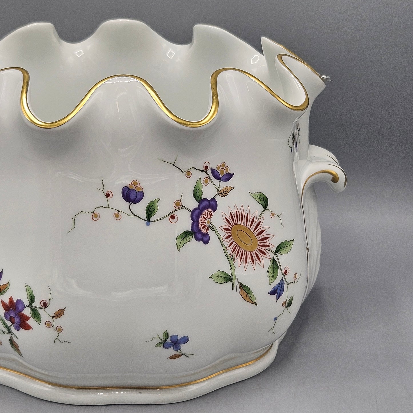 Vintage Richard Ginori Porcelain Cache Pot