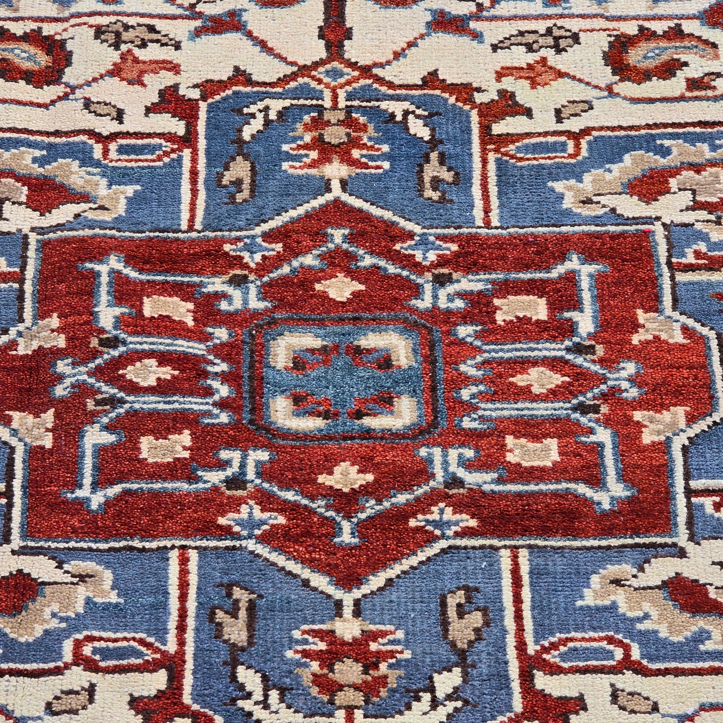 Multi Colored Turkish Hand Knotted Area Rug/ Carpet ~ 7' 11" x 10' 2"