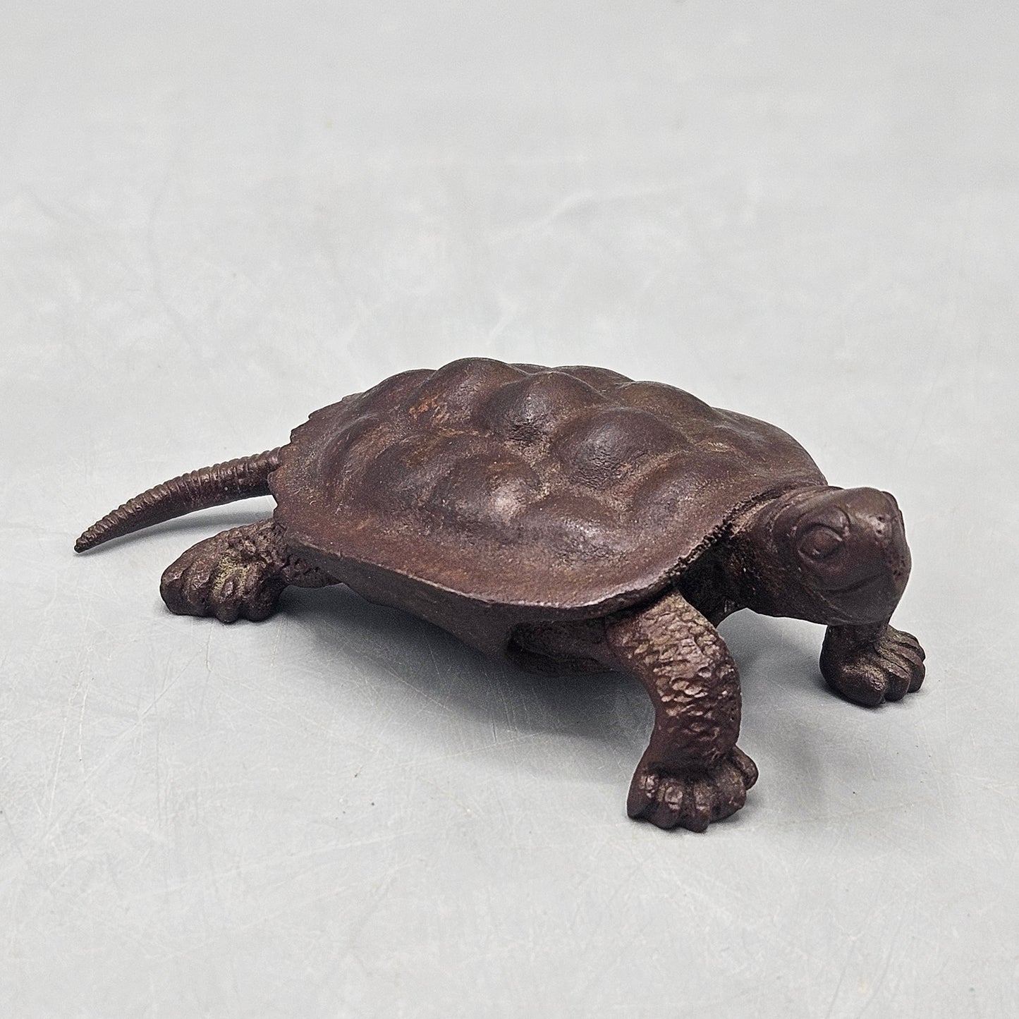 Museum of Fine Arts Boston Cast Iron Tortoise Figure / Paperweight