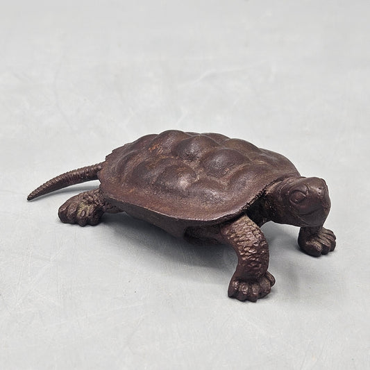 Museum of Fine Arts Boston Cast Iron Tortoise Figure / Paperweight