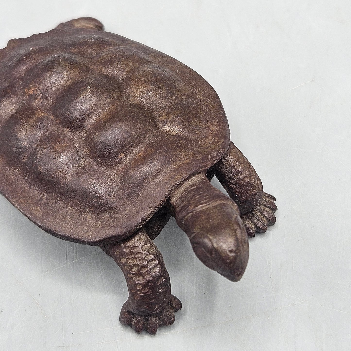 Museum of Fine Arts Boston Cast Iron Tortoise Figure / Paperweight