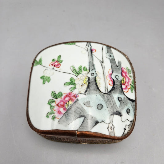 Chinese Porcelain Fragment/Shard Mounted Box