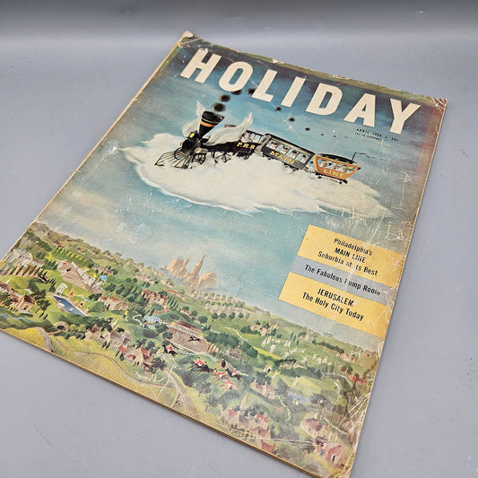 Book - Holiday Magazine April 1950 "The Main Line"