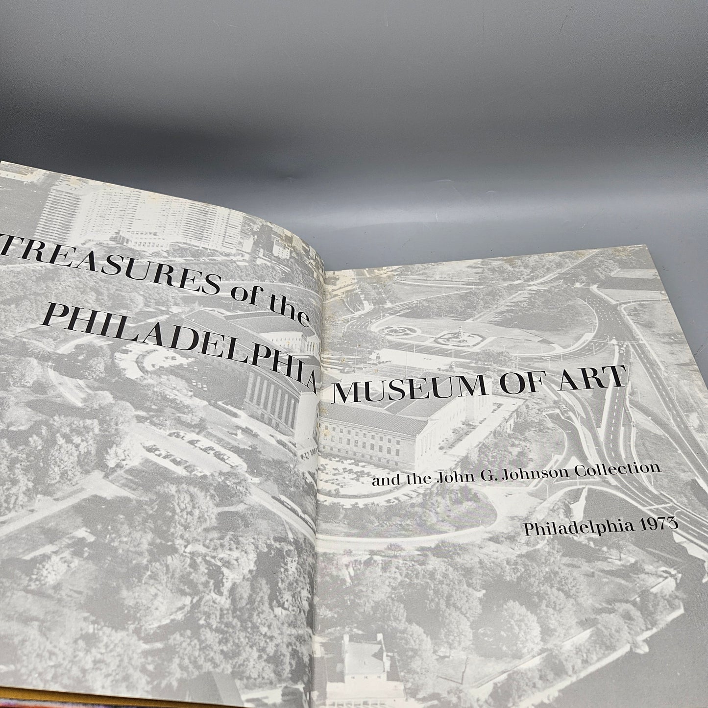 Book - "Treasurers of the Philadelphia Museum of Art and the John G Johnson Collection" 1973