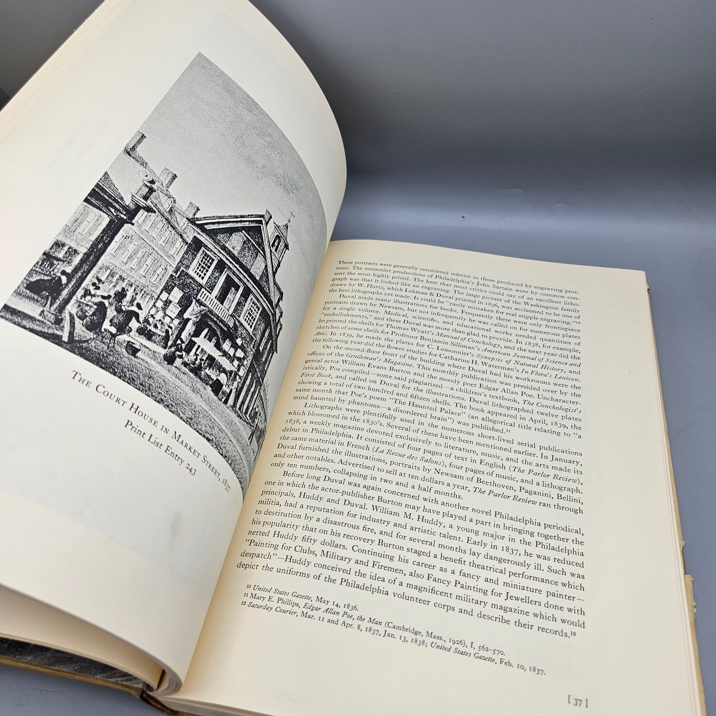 Book - Nicholas Wainwright "Philadelphia in the Romantic Age of Lithography" 1958