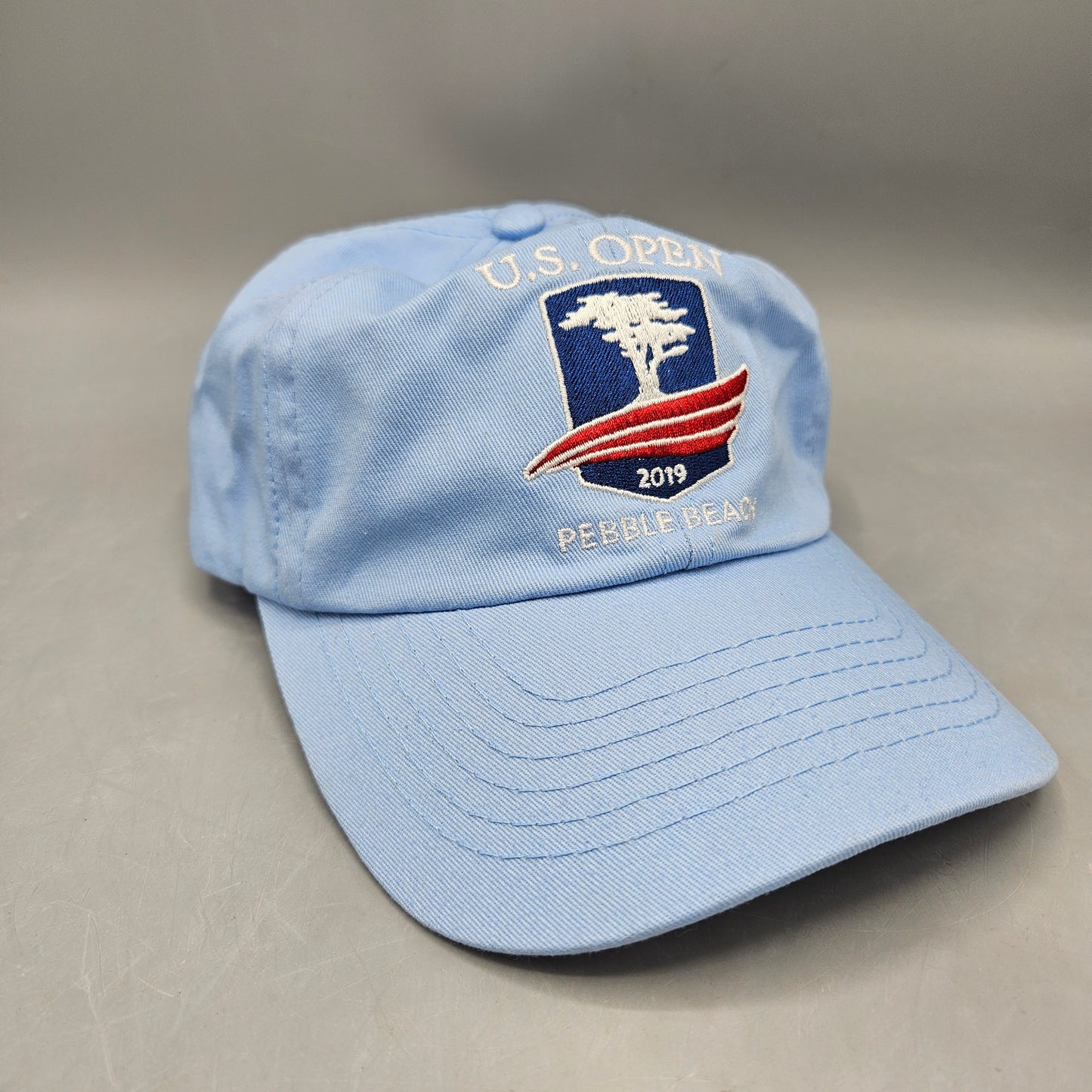 2019 US Open Pebble Beach Sky Blue Baseball Cap