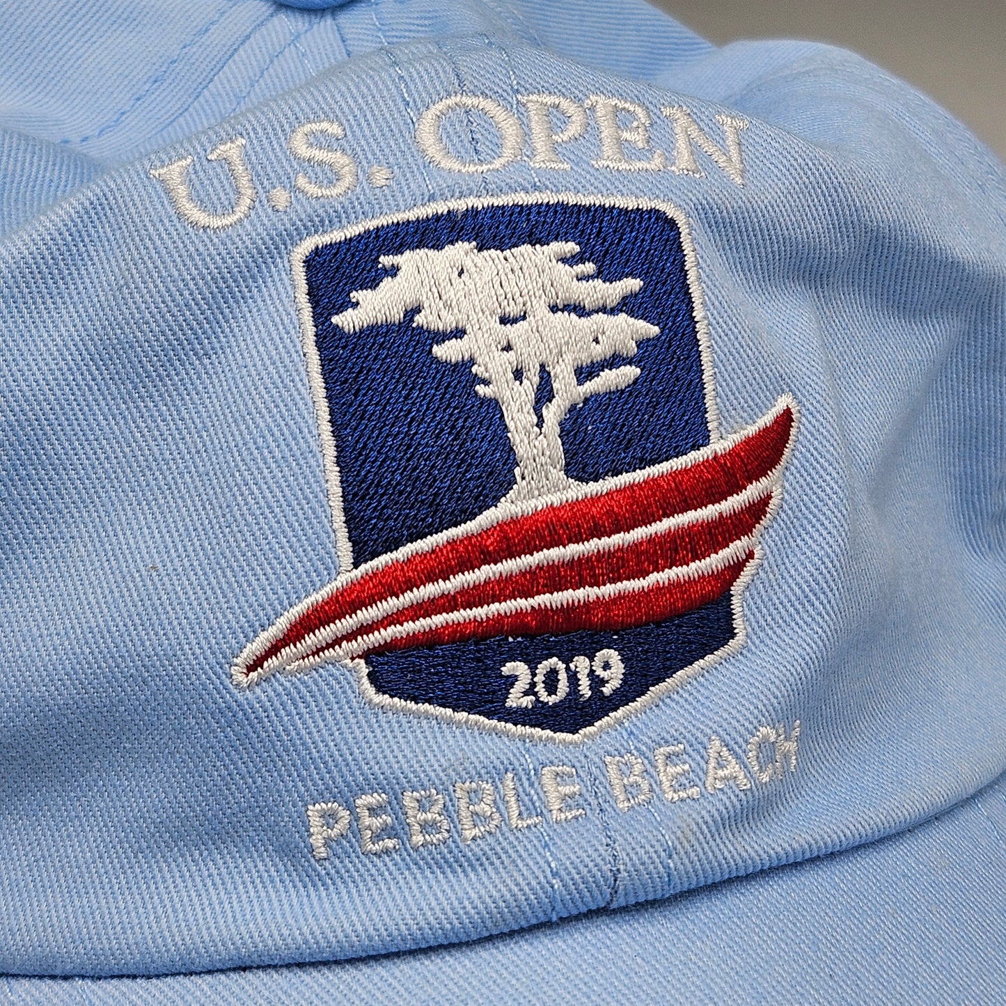 2019 US Open Pebble Beach Sky Blue Baseball Cap