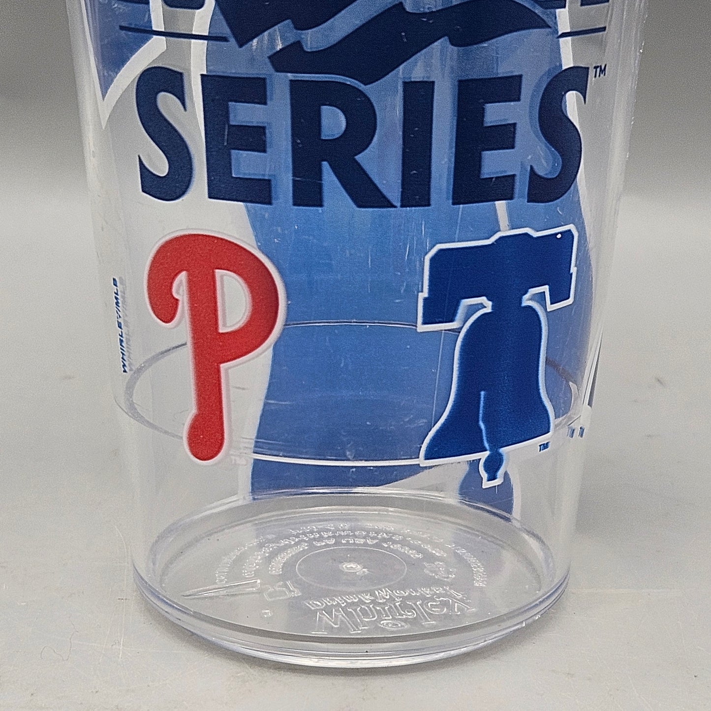 2022 Phillies World Series Whirley Plastic Cup