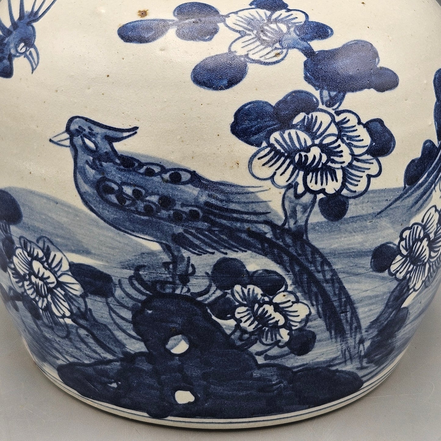 Chinese Porcelain Blue & White Ginger Jar