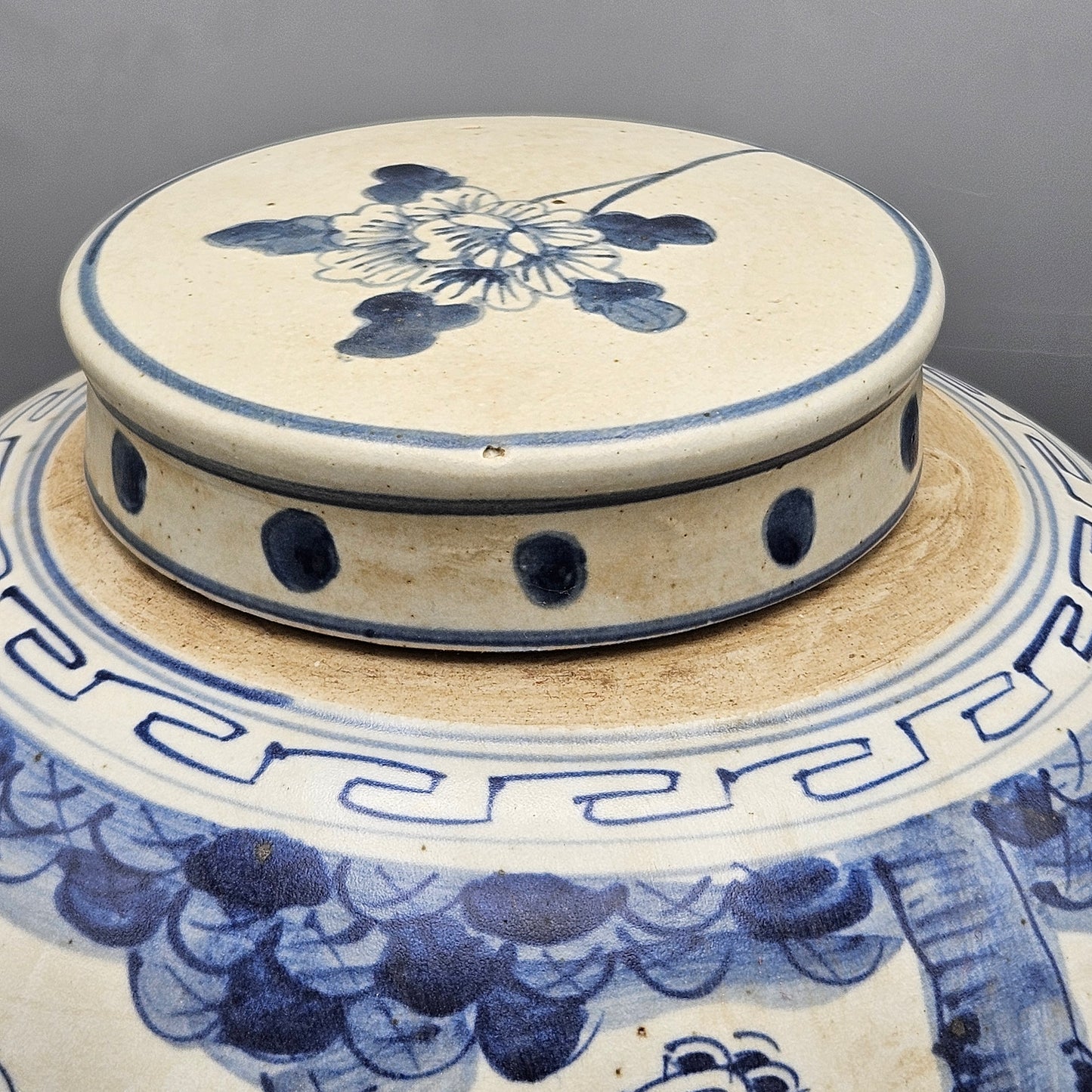 Chinese Porcelain Blue & White Ginger Jar